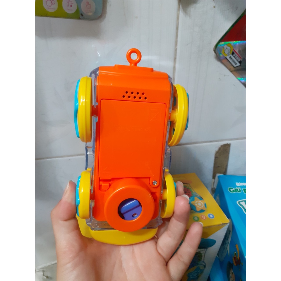 Đồ chơi Đoàn tàu bánh răng cho bé Quà tặng từ Enfa + Kèm pin