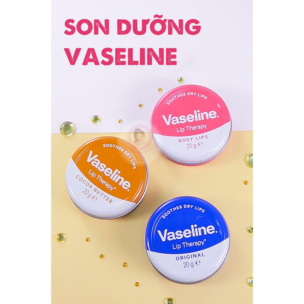 SON DƯỠNG MÔI VASELINE 20G