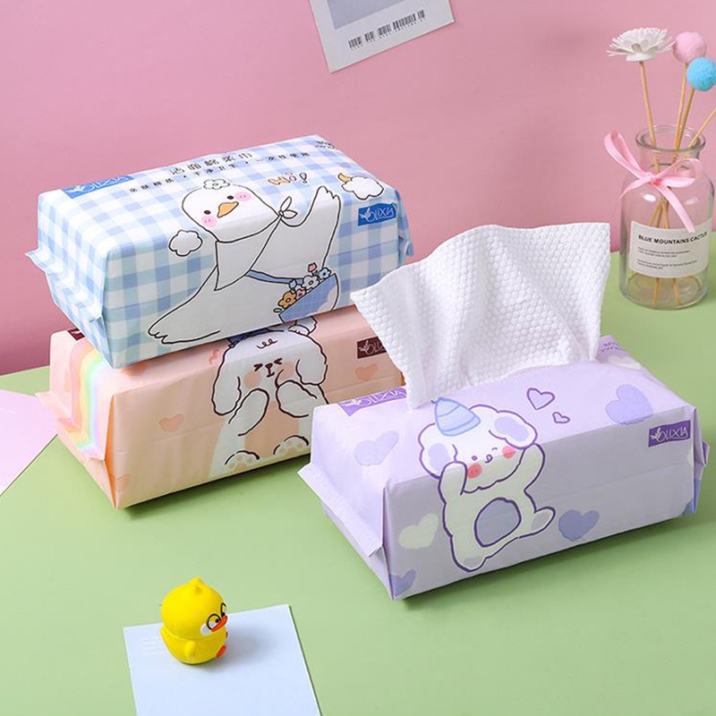 Khăn Lau Mặt Bằng Cotton Dày Dặn Dùng Một Lần Cho Nam Và Nữ