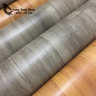 Tấm nhựa trải sàn vân gỗ màu xám - simili giả gỗ