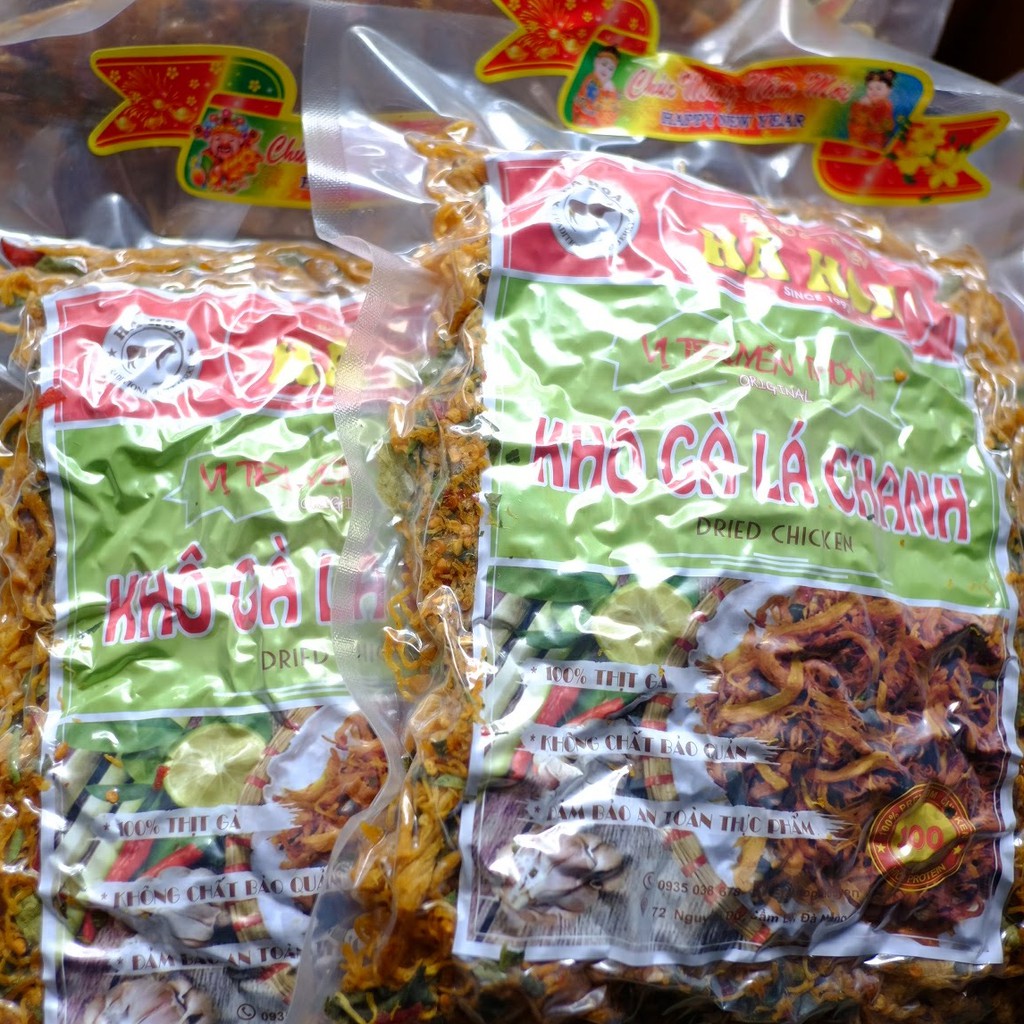 Khô Gà Lá Chanh Hà Hoa Quỳnh Như - Đặc Sản khô nhà làm Đà Nẵng