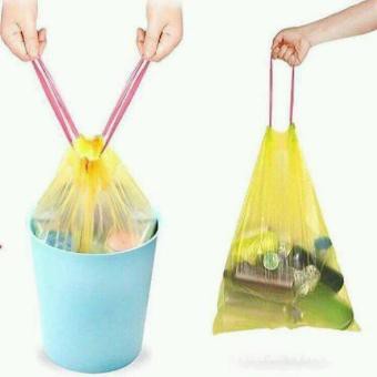 Combo 5 Cuộn Túi Đựng Rác Có Dây Rút Tiện Lợi