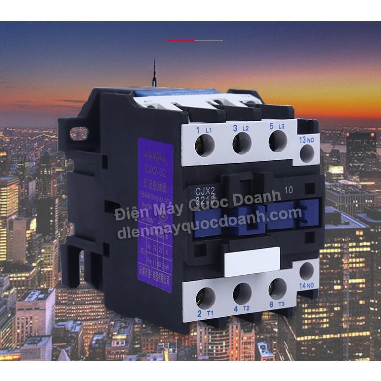 Contactor Khởi Động Từ 3 pha Chịu Tải 32A - CJX2