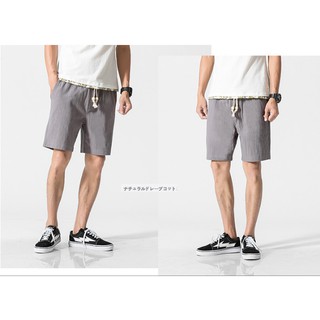 Quần short đũi nam cạp dải rút
