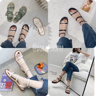 Sandal bệt quai ngang
