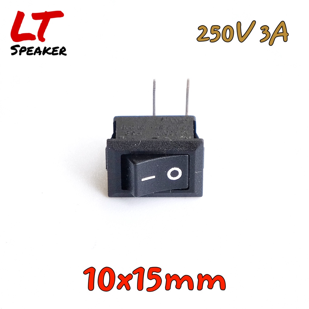 Công tắc loa, Công tắc bập bênh On/Off 3A 6A 250V nhiều loại - LT Speaker