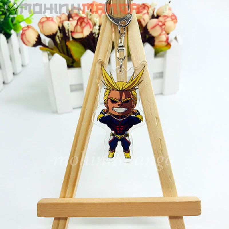 [CÓ QUÀ] Móc khoá My hero academia học viện siêu anh hùng Midoriya Izuku Bakugo Katsuki Todoroki Shoto All Might Acrylic