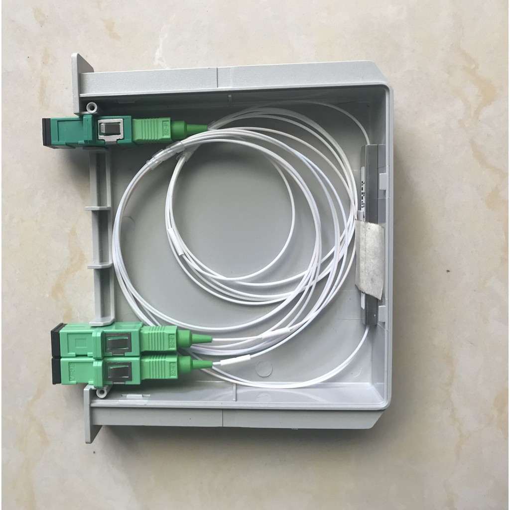 BỘ CHIA QUANG PLC 1/2 SC/APC DẠNG BOX