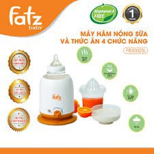 Máy hâm sữa và thức ăn siêu tốc 4 chức năng Fatzbaby FB3002SL