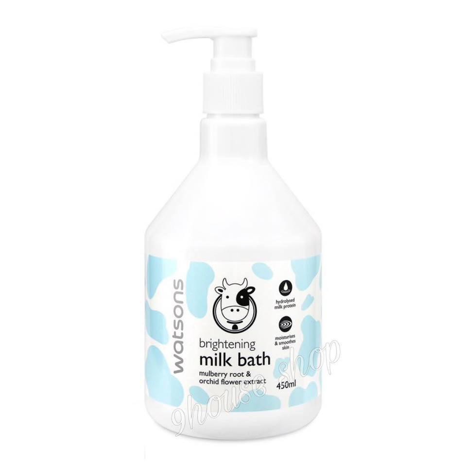 Sữa Tắm Bò Watsons Milk Bath Thái Lan 450ml