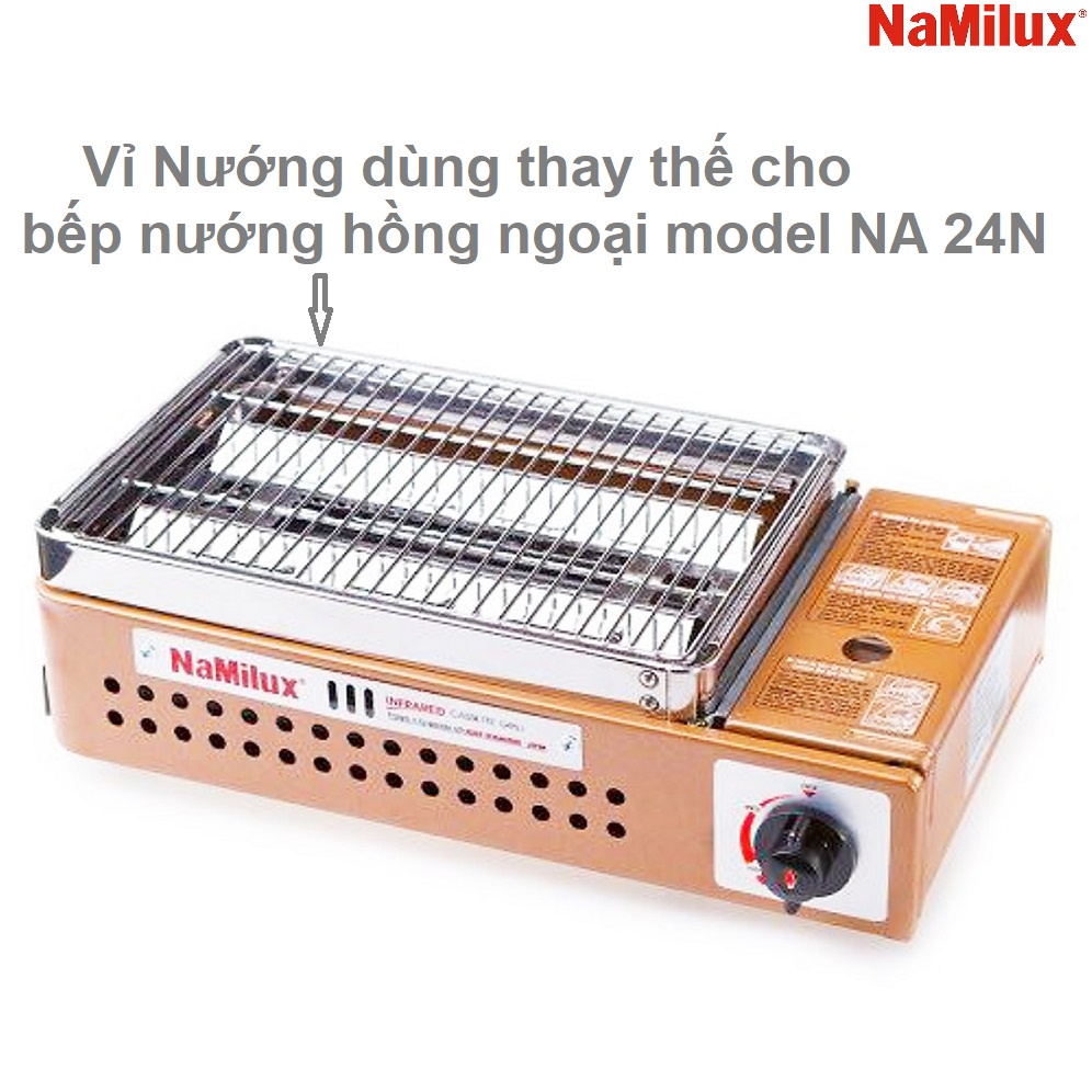 Vỉ nướng dùng cho bếp nướng Namilux 24N