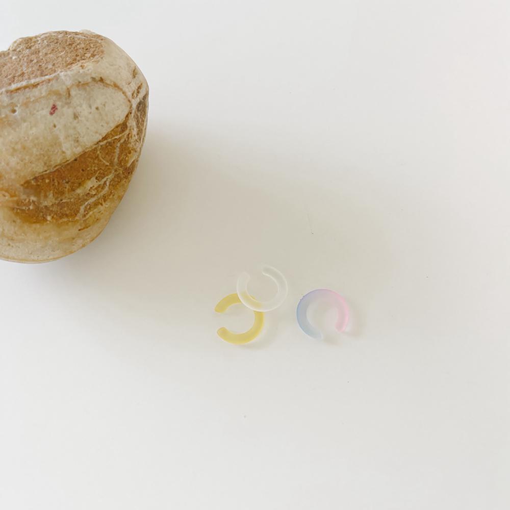 Bộ Bông Tai Trong Suốt Màu Kẹo Ngọt Thời Trang Cho Nữ