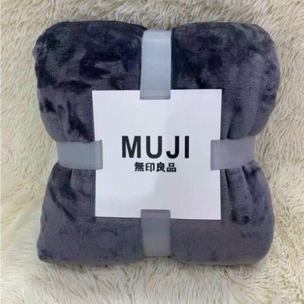 Chăn Lông thỏ Muji spa  Siêu Mềm Mịn, chăn văn phòng Cao Cấp, hàng loại 1  kt 1,2x2m nặng 900g