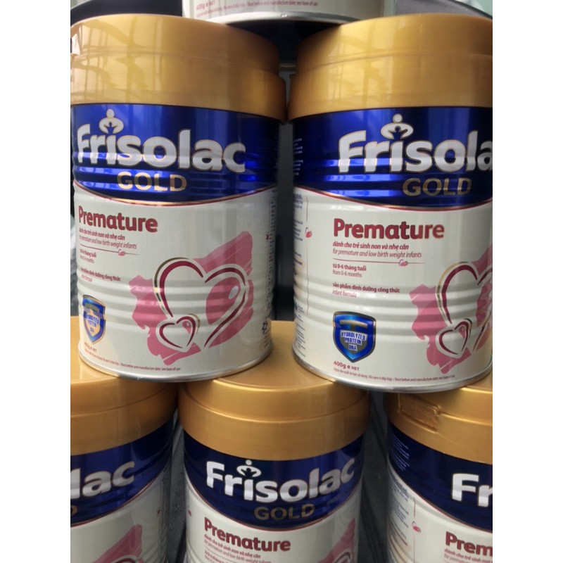 Sữa bột Frisolac Premature dành cho trẻ sanh non, nhẹ cân (0-12 tháng tuổi) 400g (4/2023)