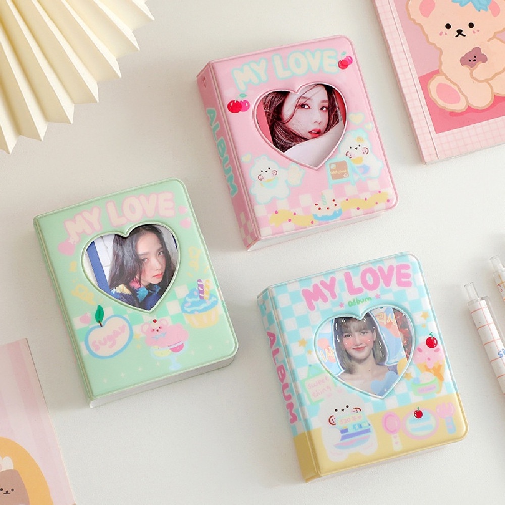 Album Ảnh 3 Inch 40 Ô Có Thể Đựng Thẻ Tiện Lợi