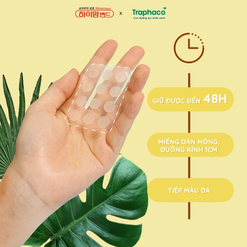 Miếng dán mụn HIMOM BAND hộp 36 miếng