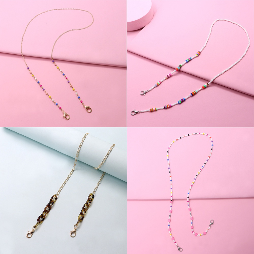 Dây đeo giữ mắt kính chống trượt bằng acrylic thời trang MIHAN1