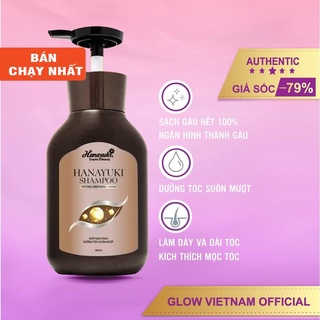 Siêu dầu gội Glow Shampoo giảm gàu, mọc tóc, phục hồi tóc suông mượt - Chính hãng 100%