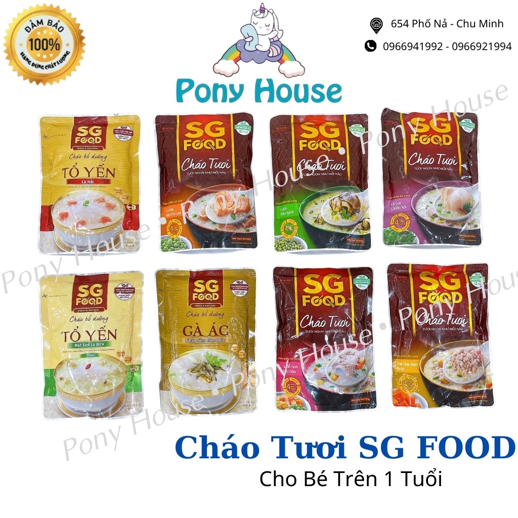 Cháo Tươi Sài Gòn Food - háo Tươi cho bé Trên 1 Tuổi An Toàn Đầy Đủ Dinh thumbnail
