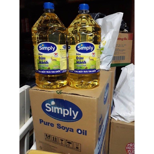 Dầu Đậu Nành Nguyên Chất Simply 2L