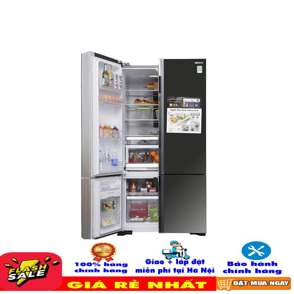 [ VẬN CHUYỂN MIỄN PHÍ KHU VỰC HÀ NỘI ] Tủ lạnh Hitachi Inverter 587 lít R-WB730PGV6X(XGR)