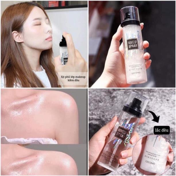 Xịt Khoá Makeup, Khóa Nền Chống Trôi