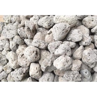 Nham Thạch Trắng 1KG - Đá Lông Vũ TURKEY vật liệu lọc hồ cá