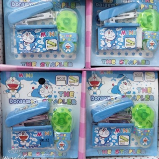 đồ bấm kim kèm hộp kim bấm và đồ cắt băng keo