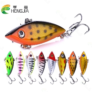 HENGJIA 1PCS vib fishing lure Mồi câu cá giả mini 4cm 2.75g