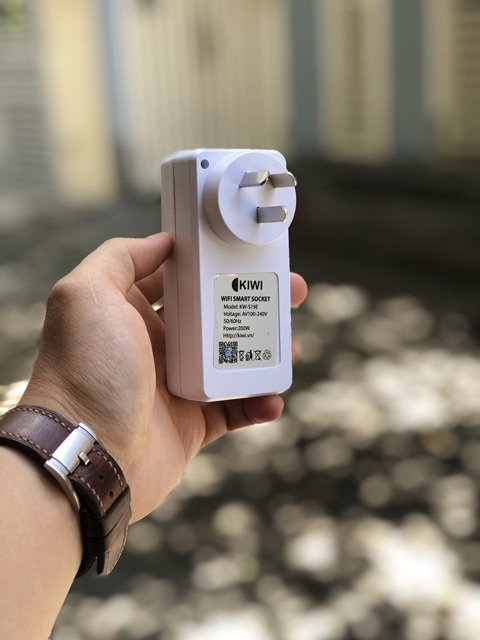 Ổ cắm thông minh wifi Kiwi S19E