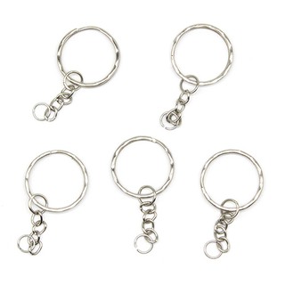 Móc Khóa Chìa Khóa - Đường Kính 2.5cm Mặt Sóng