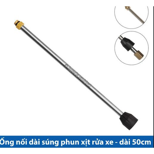 Cần Nối Súng Rửa Xe Cao Áp 30cm- 50cm cao cấp