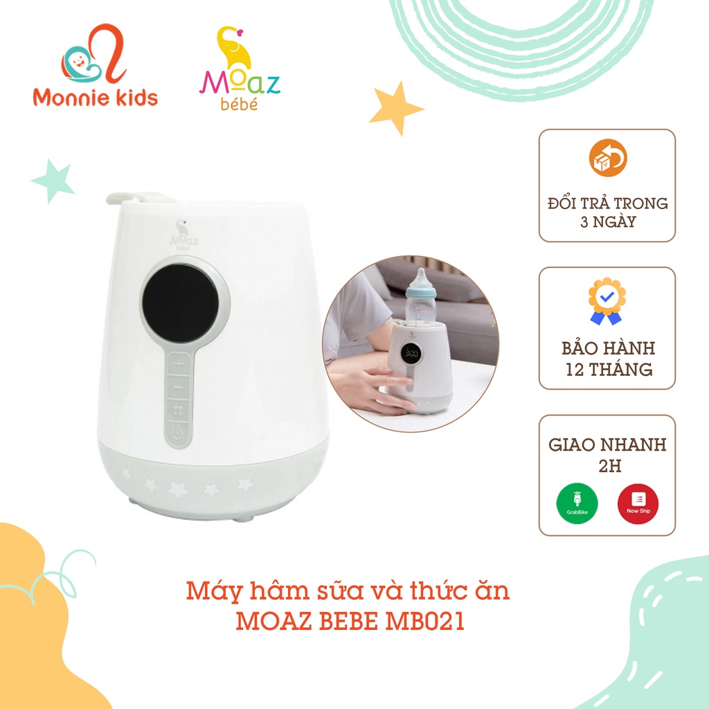 Máy hâm sữa và thức ăn MOAZ BEBE MB021
