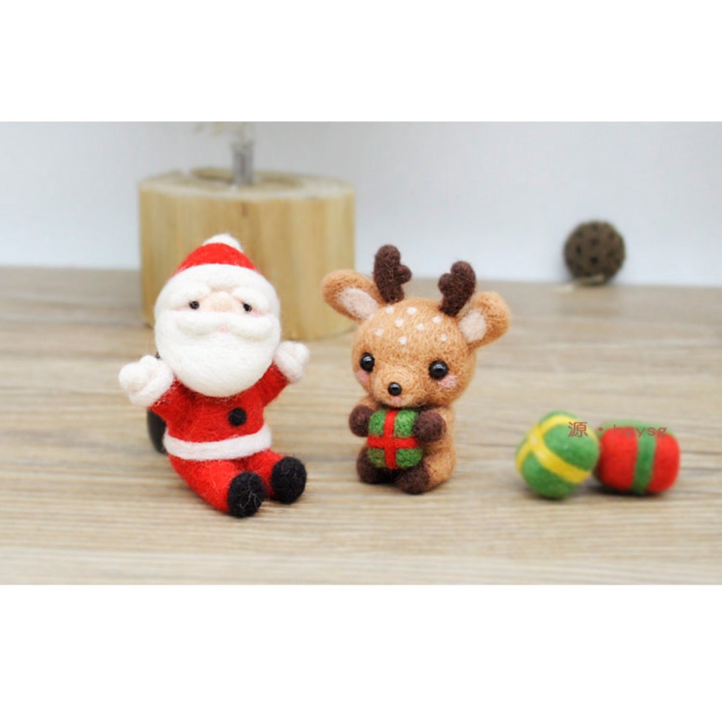 Len Chọc Handmade, Bộ Kit Len Chọc Giáng Sinh An Lành