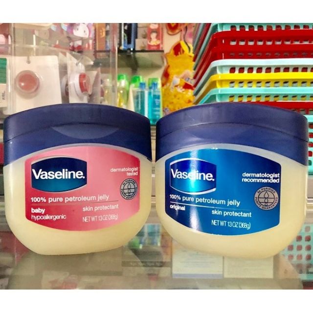 Sáp Vaseline Original 100% pure petroleum jelly 49g nội địa USA