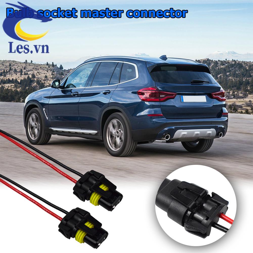 2 Ổ Cắm HB3 9006 HB4 Cho Bóng Đèn Pha Sương Mù