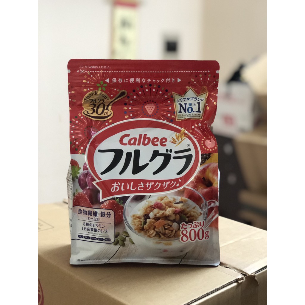 [Date T11/2021) Ngũ cốc Calbee, Ngũ cốc hoa quả Calbee Nhật Bản. | BigBuy360 - bigbuy360.vn