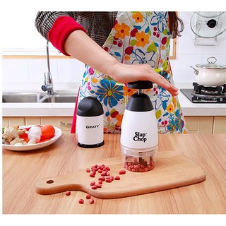 Dụng cụ dập tỏi ớt - hoa quả - rau củ - đỗ lạc đa năng Slap Chop