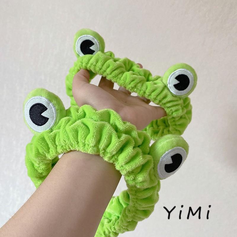 Băng Đô Cài Tóc Hình Chú Ếch Nhỏ Dễ Thương Cho Nữ