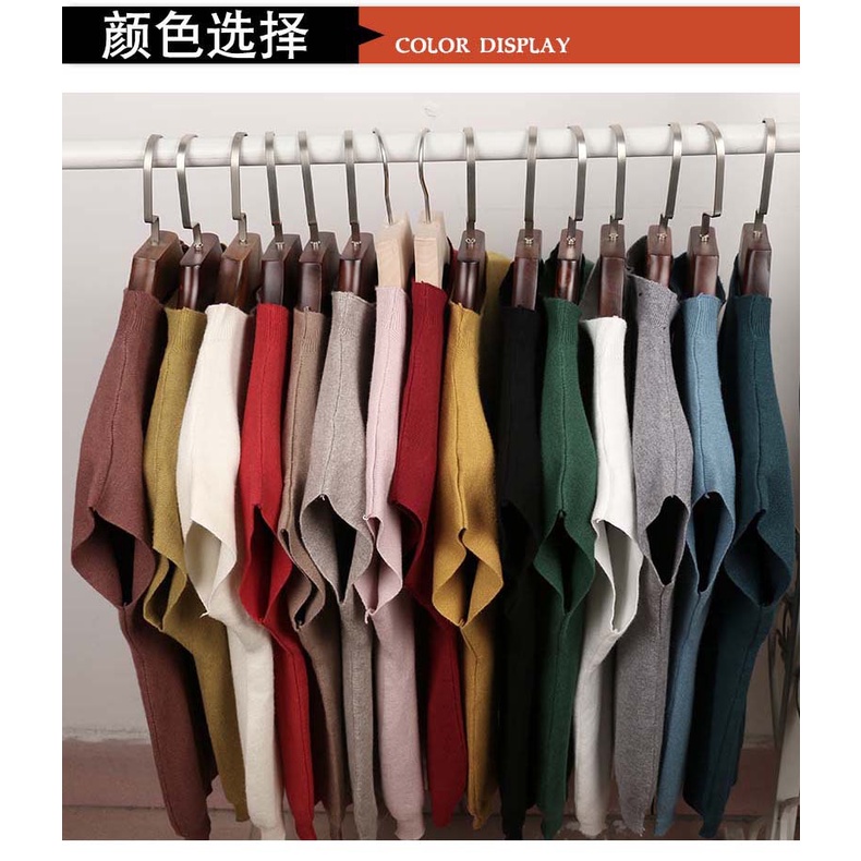 Áo Len Nữ Cộc Tay Form Thụng Mềm Mịn - Áo len Cổ 3 Phân Vai Hến Thời Trang Hàng Quảng Châu Cao Cấp - A309