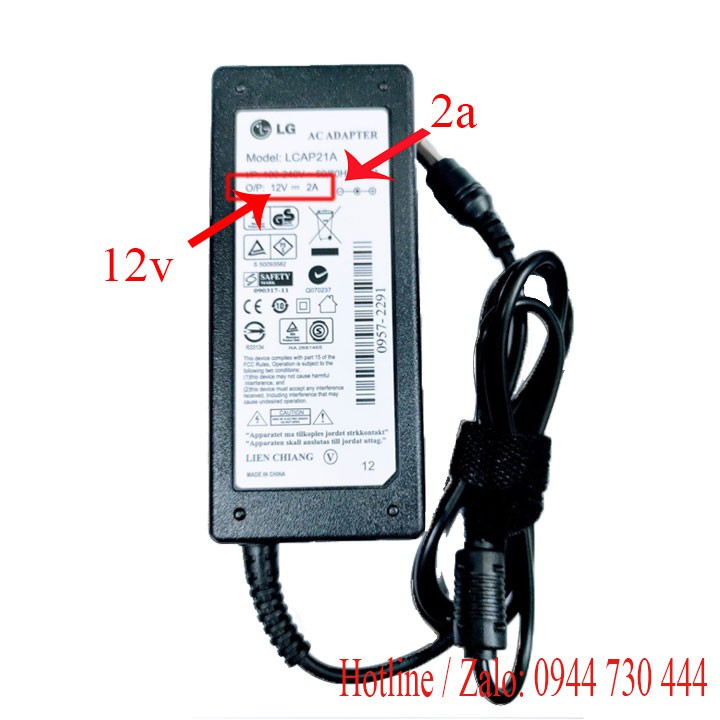 Adapter màn hình LG E1951, LG E1951S, LG E1951T 12v chất lượng | BigBuy360 - bigbuy360.vn