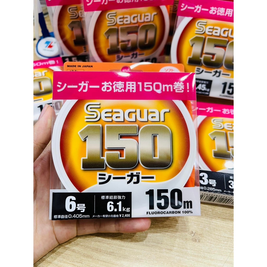 DÂY TÀNG HÌNH FLUOROCARBON SEAGUAR 150m