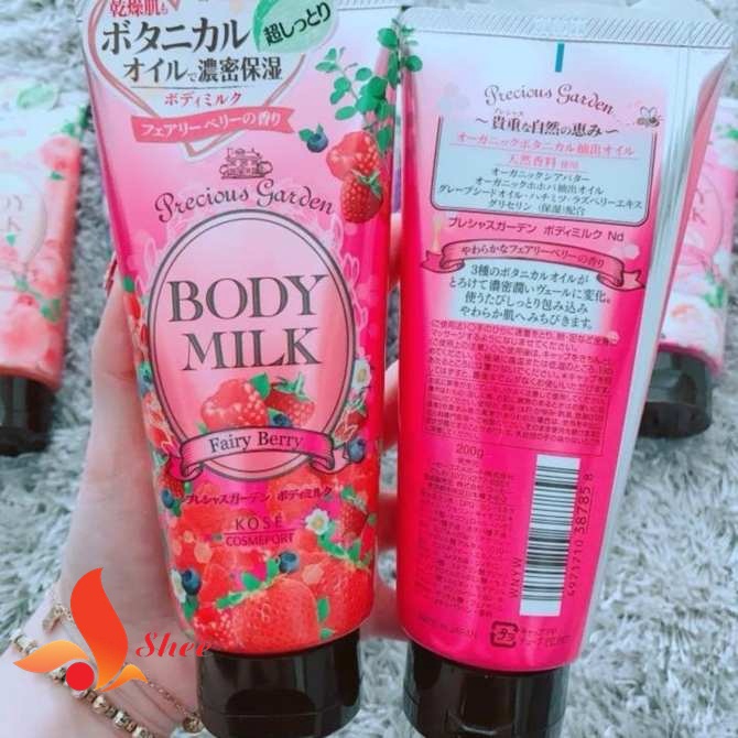 Sữa dưỡng thể KOSE (Lưu Hương Cao Cấp) Body Milk Precious Garden