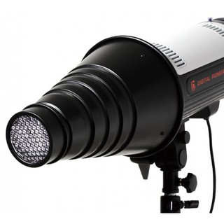 Ống Snoot gom sáng cho đèn studio kèm filter màu