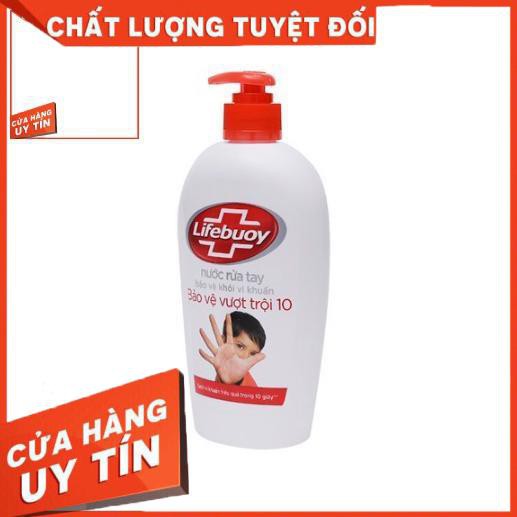 Nước Rửa Tay Lifebuoy màu đỏ 500G