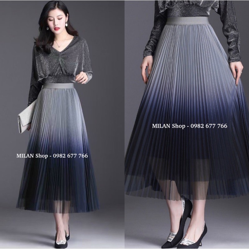 Chân váy xếp ly loang 3d hot hit | BigBuy360 - bigbuy360.vn