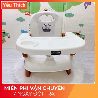 Ghế Ăn Dặm Đa Năng Hanbei Chính Hãng Đầy Đủ Phụ Kiện Gấp Gọn