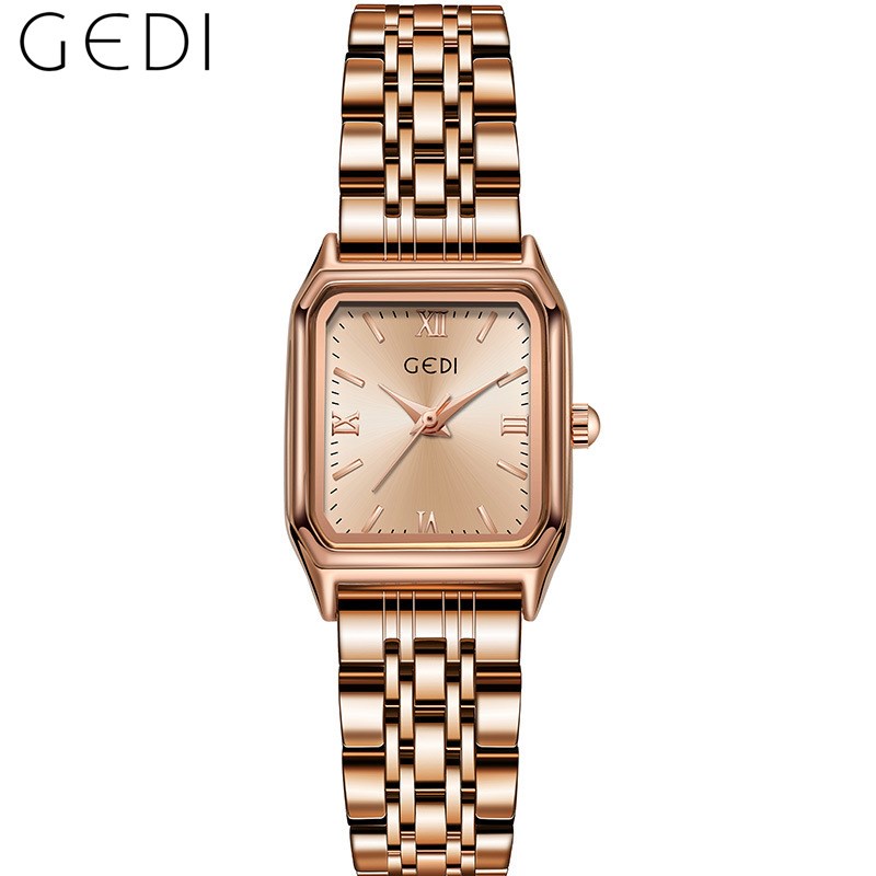 GEDI Đồng Hồ Đeo Tay Nữ Bằng Thép 51067