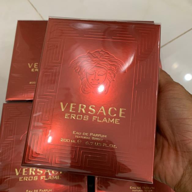 Nước hoa versace eros flame edp 200ml full seal (như hình tự chụp)