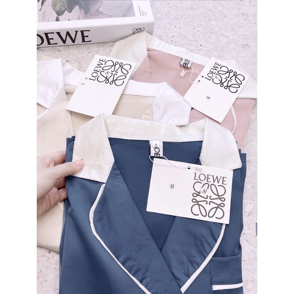 [FREESHIP - HÀNG LOẠI 1] SET BỘ LỤA PHỐI 4 CÚC LOEWE CỰC HOT